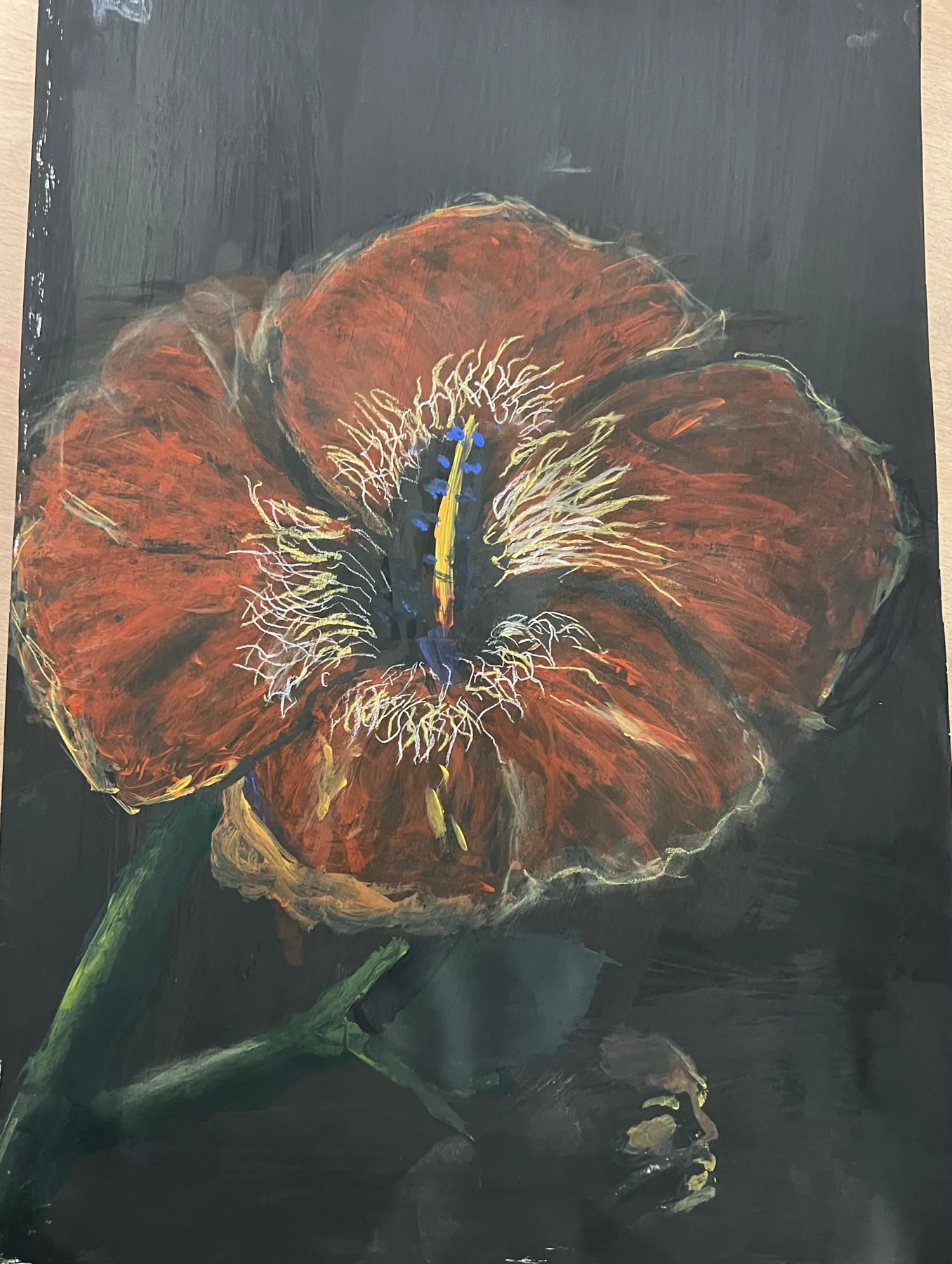 Flower painting